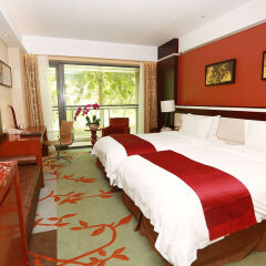 Отель Holiday Inn Beijing Shijingshan Parkview Пекин комната для гостей фото 5