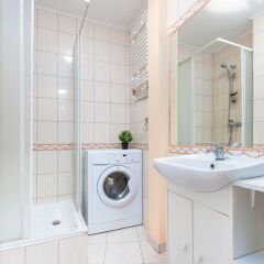 Отель Little Home - Alice Польша, Варшава - отзывы, цены и фото номеров - забронировать отель Little Home - Alice онлайн ванная фото 2