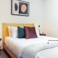 Отель Colorful and Artsy 3BR 2BA Apt in Roma Norte Мехико фото 9