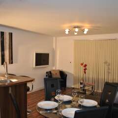 Апартаменты Dreamhouse Apartments Manchester City West Солфорд комната для гостей фото 4