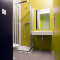 Отель Green Nest Hostel Uba Aterpetxea Испания, Сан-Себастьян - отзывы, цены и фото номеров - забронировать отель Green Nest Hostel Uba Aterpetxea онлайн ванная