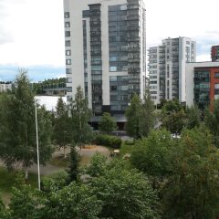 Апартаменты Local Nordic Apartments - Swan Ювяскюля балкон