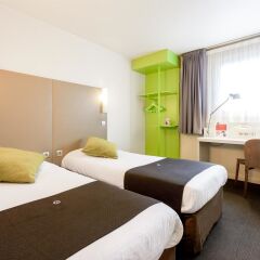 Отель Campanile Toulouse Ouest - Purpan Франция, Тулуза - отзывы, цены и фото номеров - забронировать отель Campanile Toulouse Ouest - Purpan онлайн комната для гостей фото 5