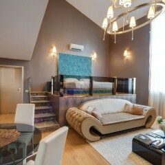 Отель Penthouse Suite Rome Италия, Рим - отзывы, цены и фото номеров - забронировать отель Penthouse Suite Rome онлайн комната для гостей фото 3