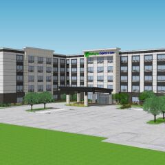 Отель Northwood Inn & Suites Блумингтон вид на фасад