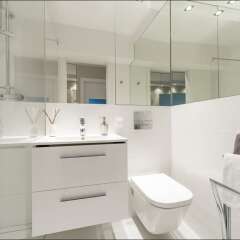 Отель P&O Apartments Chmielna Польша, Варшава - отзывы, цены и фото номеров - забронировать отель P&O Apartments Chmielna онлайн ванная фото 2