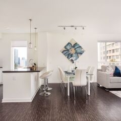 Отель Brand New Downtown LA Luxury Penthouse в номере