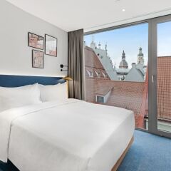 Отель Hilton Garden Inn Riga Old Town Латвия, Рига - отзывы, цены и фото номеров - забронировать отель Hilton Garden Inn Riga Old Town онлайн комната для гостей фото 3