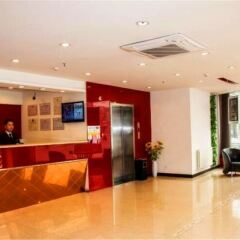 Отель Elan Inn Huixian Dongguan Village интерьер отеля