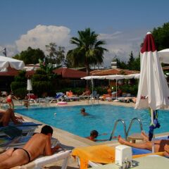 Altinkum Bungalows Турция, Сиде - отзывы, цены и фото номеров - забронировать отель Altinkum Bungalows онлайн бассейн фото 3