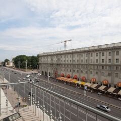 Апартаменты Studiominsk Apartments балкон