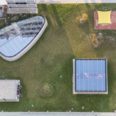 Отель Sky View Apartment Vienna by Welcome2Vienna Австрия, Вена - отзывы, цены и фото номеров - забронировать отель Sky View Apartment Vienna by Welcome2Vienna онлайн спортивное сооружение