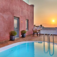Отель Tramonto Secret Villas Греция, Остров Санторини - отзывы, цены и фото номеров - забронировать отель Tramonto Secret Villas онлайн бассейн фото 2