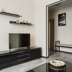 Апартаменты DailyRooms Na Berezhkovskoy Naberezhnoy Apartments Москва комната для гостей фото 3