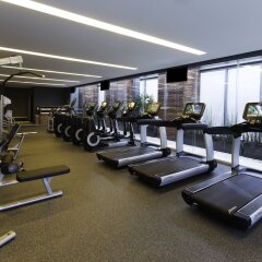 Отель Hilton Mexico City Santa Fe Мексика, Мехико - отзывы, цены и фото номеров - забронировать отель Hilton Mexico City Santa Fe онлайн фитнесс-зал фото 2