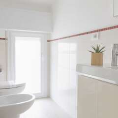 Отель Residence Le Stelle Condominium, Rimini Римини ванная