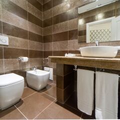 Отель Via Veneto Suites Италия, Рим - отзывы, цены и фото номеров - забронировать отель Via Veneto Suites онлайн ванная фото 2