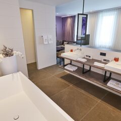 Отель Radisson Hotel & Suites Amsterdam South Нидерланды, Амстелвен - отзывы, цены и фото номеров - забронировать отель Radisson Hotel & Suites Amsterdam South онлайн ванная