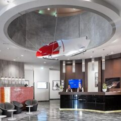 Отель Dorint Airport-Hotel Zürich Швейцария, Глаттбруг - отзывы, цены и фото номеров - забронировать отель Dorint Airport-Hotel Zürich онлайн интерьер отеля
