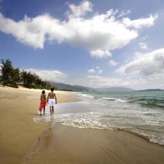 Отель Pullman Oceanview Sanya Bay Resort & Spa пляж