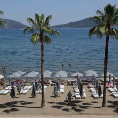 Geo Beach Hotel Marmaris пляж фото 2