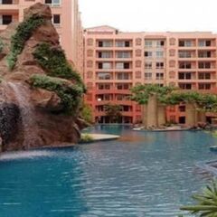 Отель 1BR Pool View Seven Seas Jomtien Паттайя бассейн