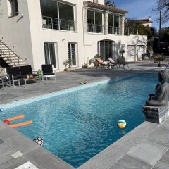 Отель Luxueuse et Confortable Villa sur Mer Франция, Ницца - отзывы, цены и фото номеров - забронировать отель Luxueuse et Confortable Villa sur Mer онлайн бассейн фото 3