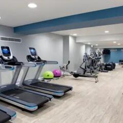 Отель Hilton Edinburgh Carlton фитнесс-зал фото 2