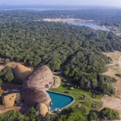 Отель Wild Coast Tented Lodge - All Inclusive Шри-Ланка, Тиссамахарама - отзывы, цены и фото номеров - забронировать отель Wild Coast Tented Lodge - All Inclusive онлайн приотельная территория фото 2