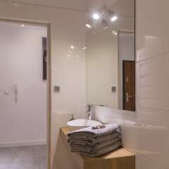 Отель Pure Rental Apartments - City Residence Польша, Вроцлав - отзывы, цены и фото номеров - забронировать отель Pure Rental Apartments - City Residence онлайн ванная фото 2
