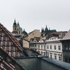 Отель Domus Balthasar Design Прага балкон