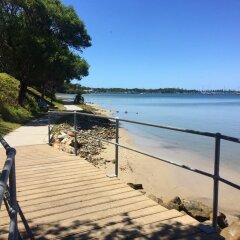 Отель Clarence Head Caravan Park Австралия, Илука - отзывы, цены и фото номеров - забронировать отель Clarence Head Caravan Park онлайн приотельная территория
