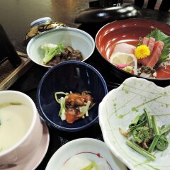 Nishiki Onsen Hotel Kurion Дайсен питание