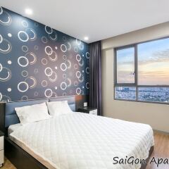Апартаменты Saigon Apartment The Gold View комната для гостей фото 2