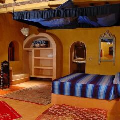 Отель Kasbah Hotel Tombouctou Марокко, Мерзуга - отзывы, цены и фото номеров - забронировать отель Kasbah Hotel Tombouctou онлайн комната для гостей фото 5