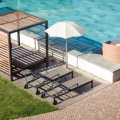 Отель Spa & Family Resort Sonnenhof Натурно бассейн