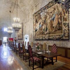 Отель Parador De Hondarribia Испания, Фуэнтеррабиа - отзывы, цены и фото номеров - забронировать отель Parador De Hondarribia онлайн питание фото 2