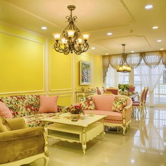 Апартаменты 1BR Victorian Apartment River View D7 Хошимин интерьер отеля