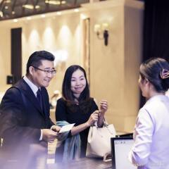 Отель Xiamen Yilai International Apartment Hotel Китай, Сямынь - отзывы, цены и фото номеров - забронировать отель Xiamen Yilai International Apartment Hotel онлайн интерьер отеля фото 2