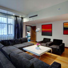 Radisson, Роза Хутор (Radisson Hotel, Rosa Khutor) комната для гостей фото 4