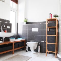 Отель Green Residence Leipzig Германия, Зюдфорштадт - отзывы, цены и фото номеров - забронировать отель Green Residence Leipzig онлайн ванная фото 2