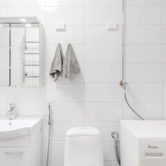 Апартаменты Helsinki South Central Apartments ванная