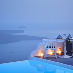 Chromata Santorini Hotel бассейн