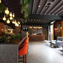 Отель The Printing House Poshtel гостиничный бар