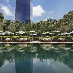 Отель The Sukhothai Bangkok Таиланд, Бангкок - 1 отзыв об отеле, цены и фото номеров - забронировать отель The Sukhothai Bangkok онлайн приотельная территория фото 2