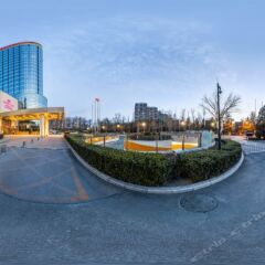 Отель Crowne Plaza Beijing Lido городской автобус