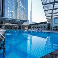 Отель Kennedy Towers - Central Park Towers Дубай бассейн