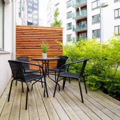 Отель ApartDirect Hammarby Sjöstad балкон