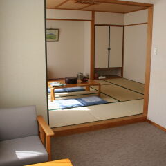 Отель Kyukamura Minami-Aso National Park Resort Villages Of Japan Минамиогуни комната для гостей
