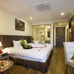 Отель Green Lighthouse Hotel Вьетнам, Нячанг - отзывы, цены и фото номеров - забронировать отель Green Lighthouse Hotel онлайн комната для гостей фото 4